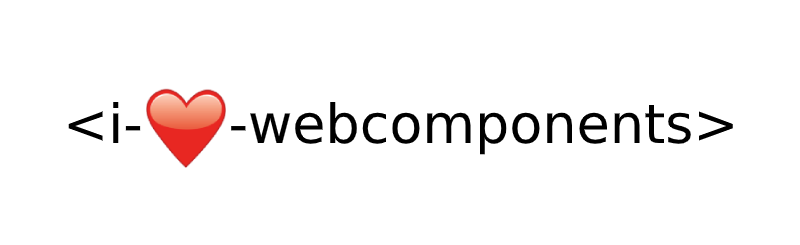 I heart webcomponents