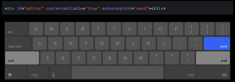 enterkeyhint example